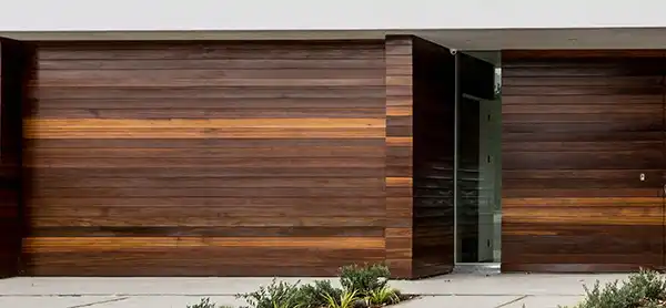 Full Custom Wood Garage Door
